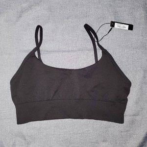 NWT SKIMS SMALL Soft Smoothing Seamless Cami Bralette SOOT
